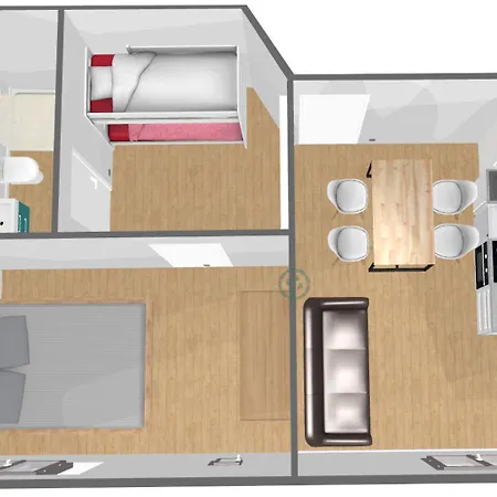شقة Jean Julien - Le Guery - Wifi - 2 - 4 Personnes *